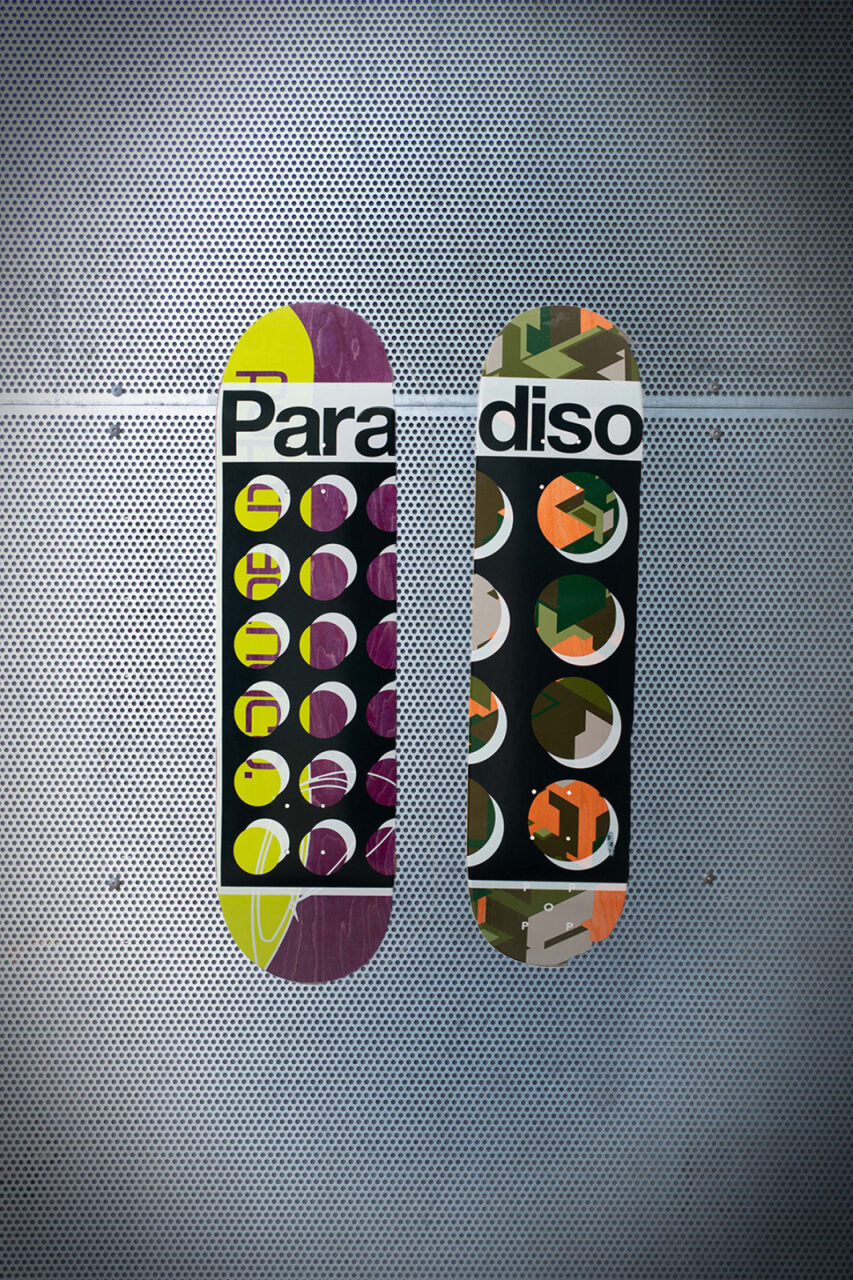 Skateboard Pop Paars/Camo