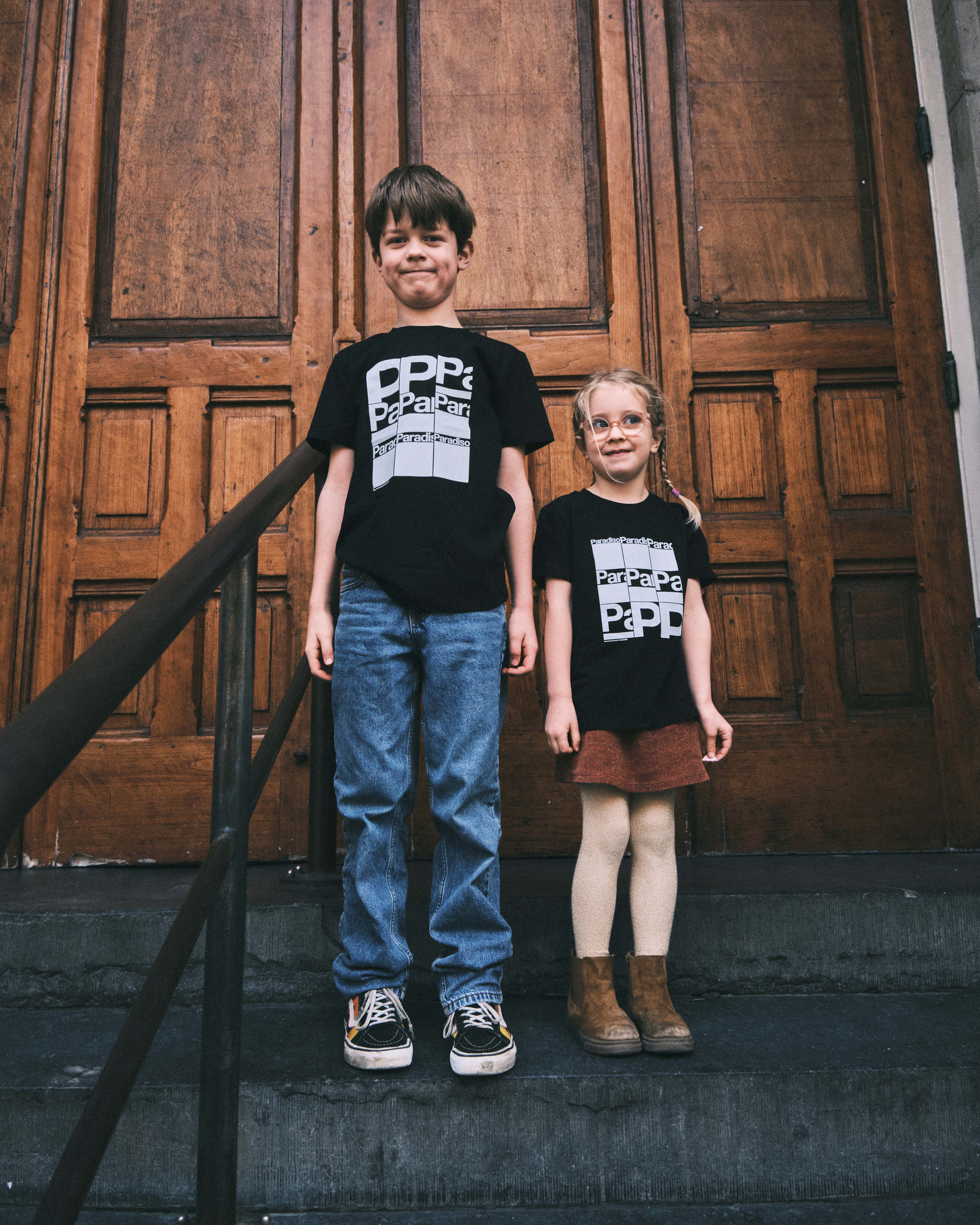 Experimental Jetset • Kinder T-shirts • Zwart