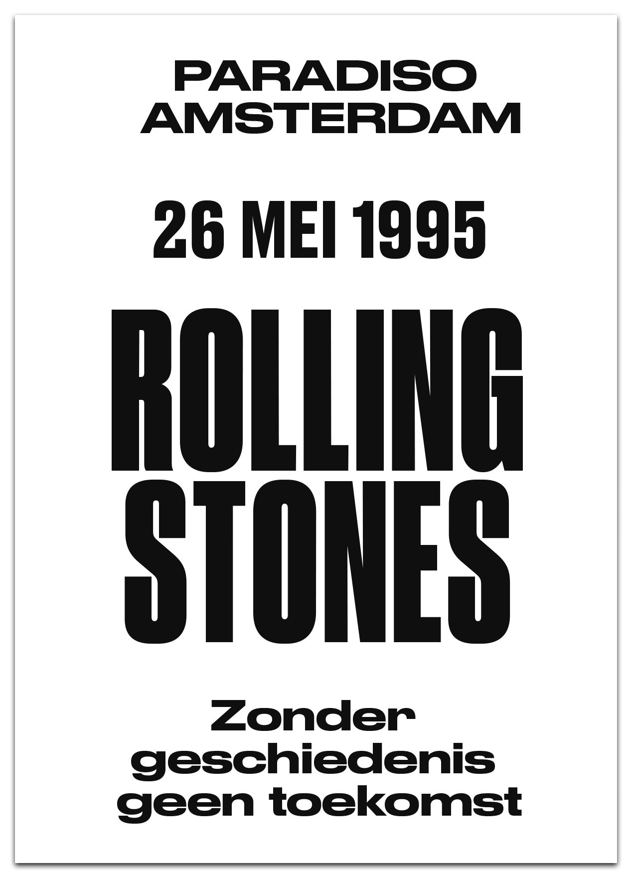 Rolling Stones Poster
