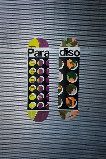 Skateboard Pop Paars/Camo
