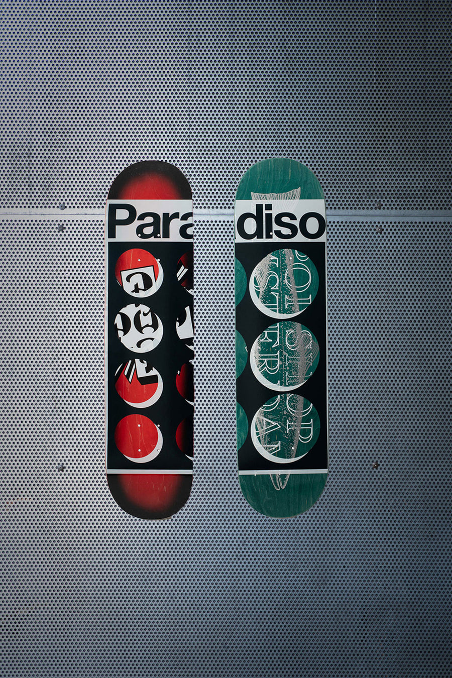 Skateboard Pop Rood/Groen