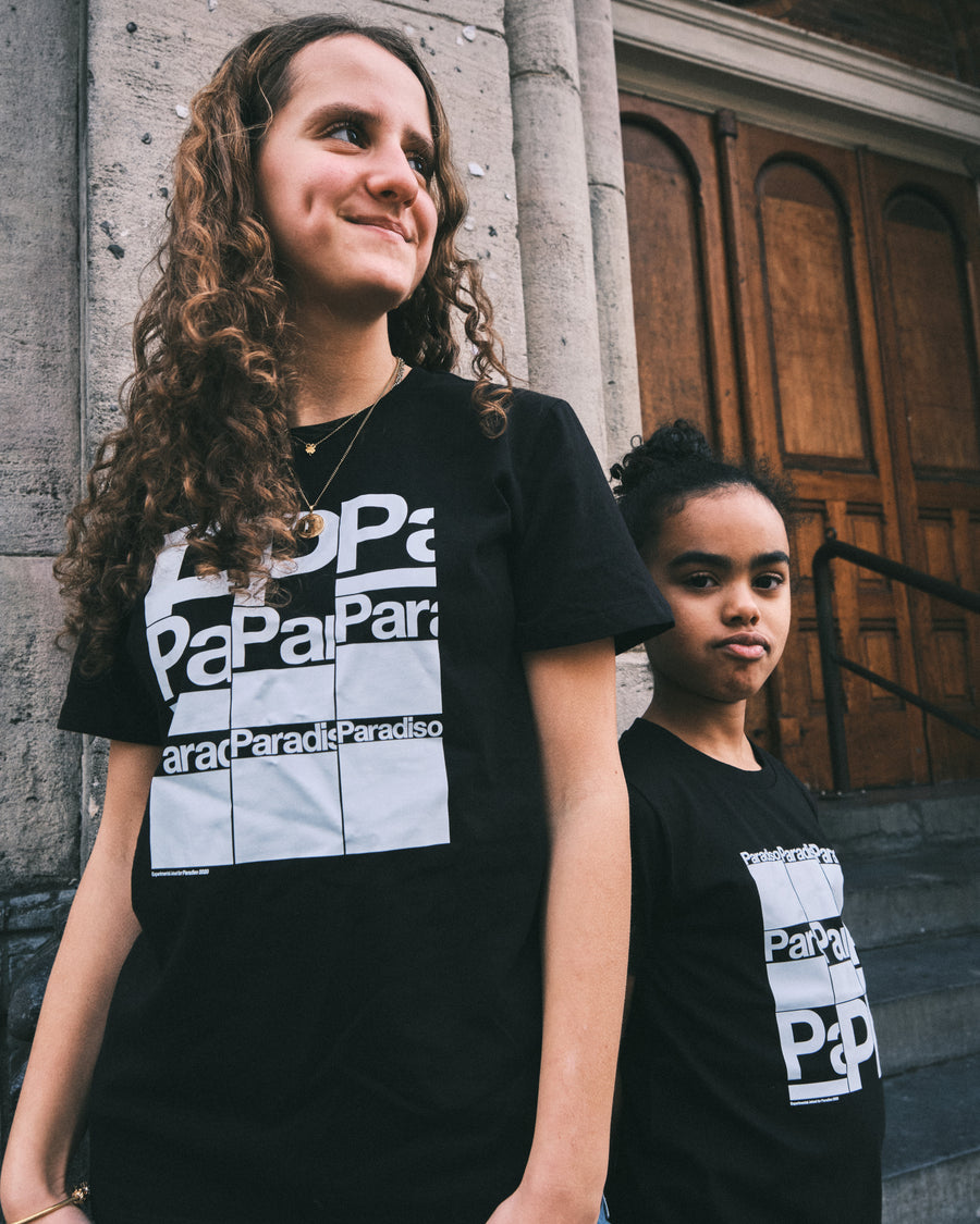 Experimental Jetset • Kinder T-shirts • Zwart