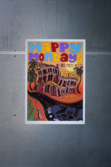 Poster Happy Mondays