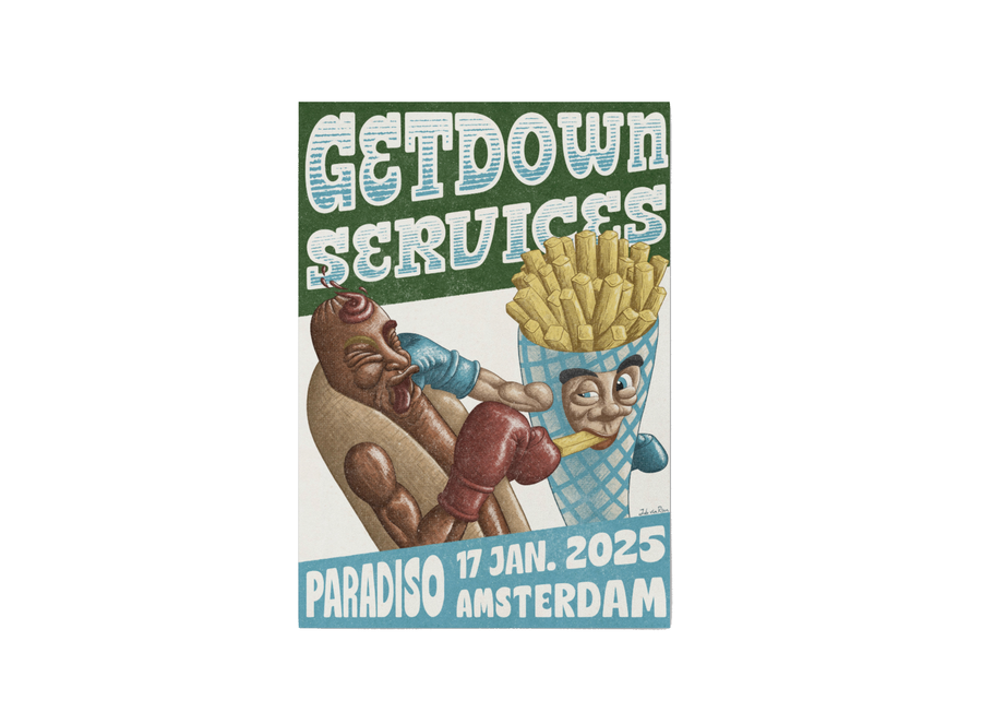 Paradiso Prints: Getdown Services door Job van Rijen