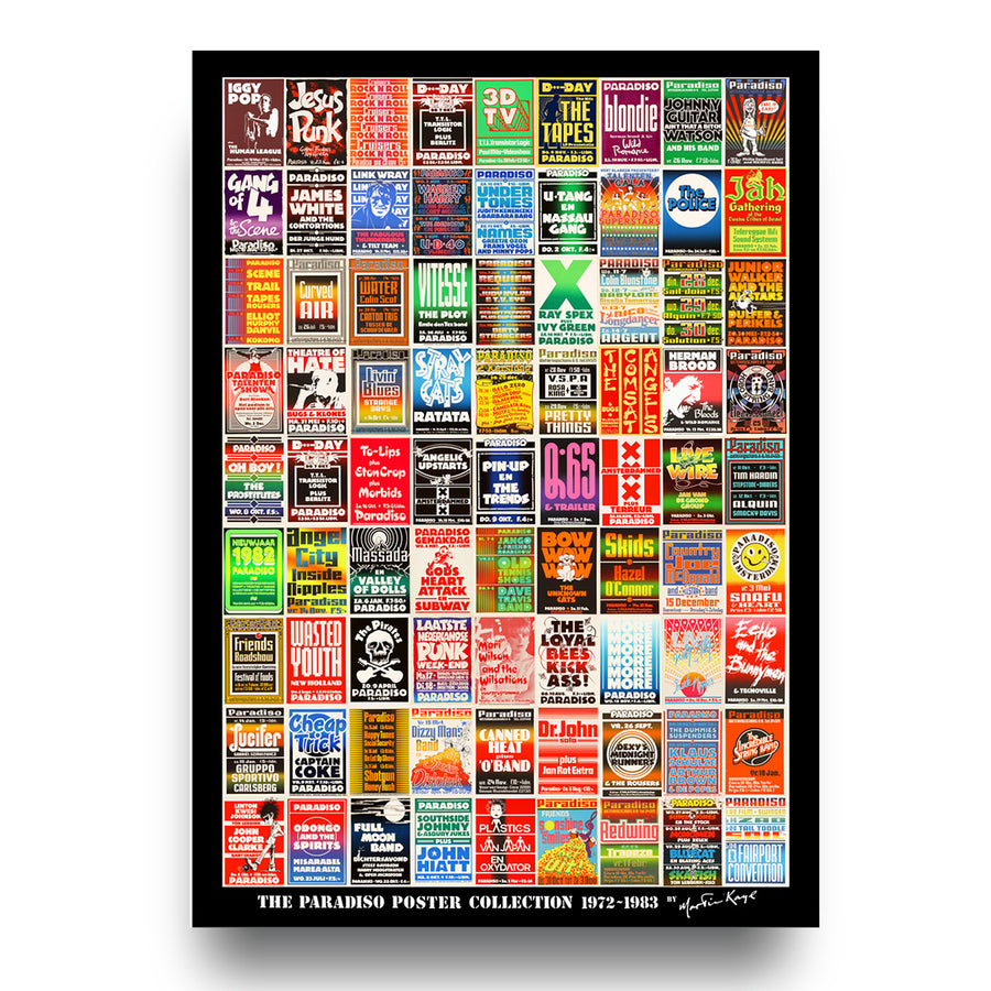 The Paradiso Poster Collection By Martin Kaye